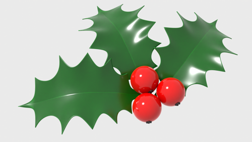 Holly Berry Leaves / XMas Plant / Christmas preview image
